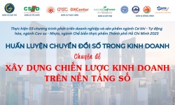 Chiêu sinh khóa đào tạo XÂY DỰNG CHIẾN LƯỢC KINH DOANH TRÊN NỀN TẢNG SỐ