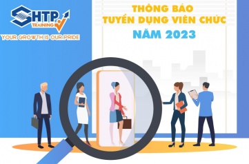 THÔNG BÁO TUYỂN DỤNG VIÊN CHỨC NĂM 2023 CỦA TRUNG TÂM ĐÀO TẠO