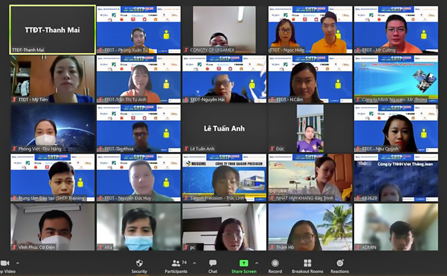 Ngày hội việc làm Khu Công nghệ cao Trực tuyến năm 2021